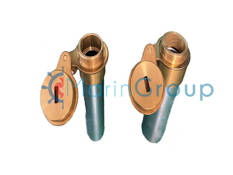 Brass Sounding Pipes/Pirinç Borulu İskandil Tapaları
