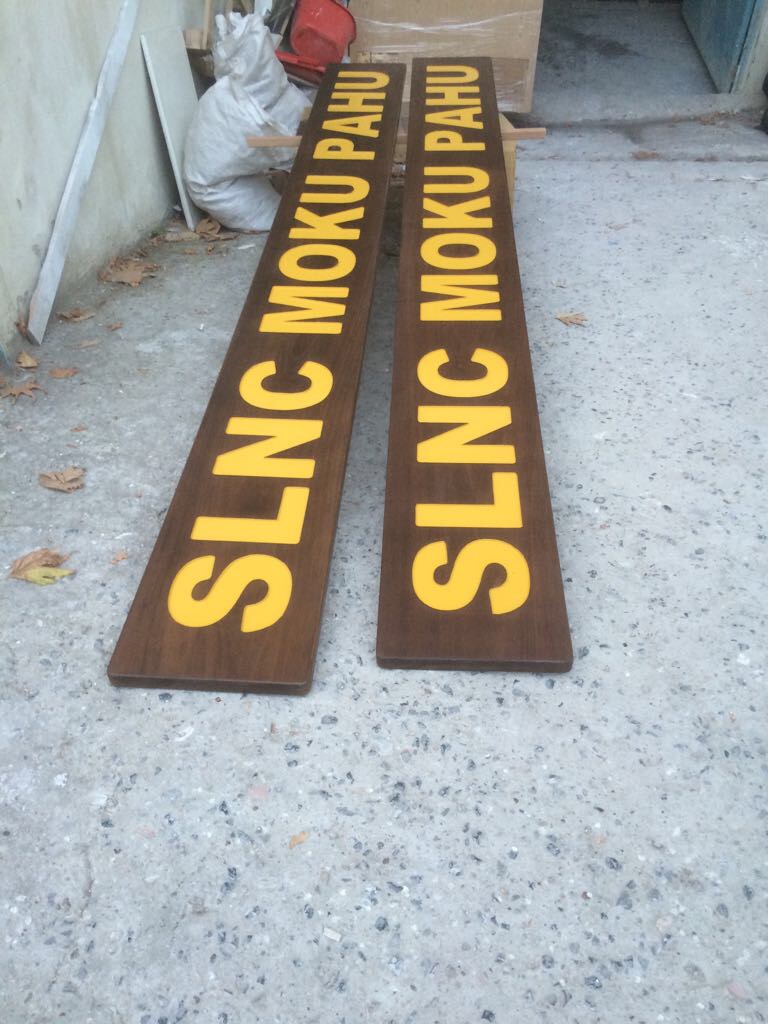 Bridge Signboard / Köprüüstü İsim Tabelası