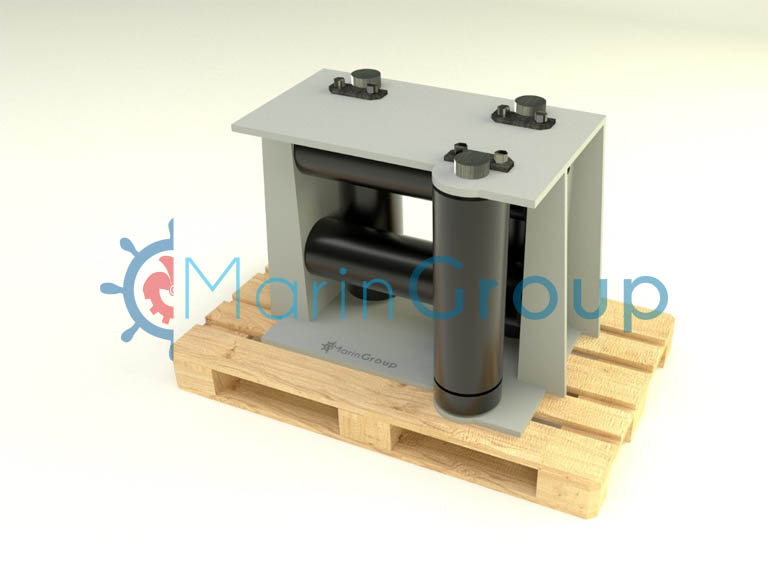 CB/T 3062 Type C Fairlead Roller with 5 Rollers/CB/Makaralı Kurtağzı Silindir