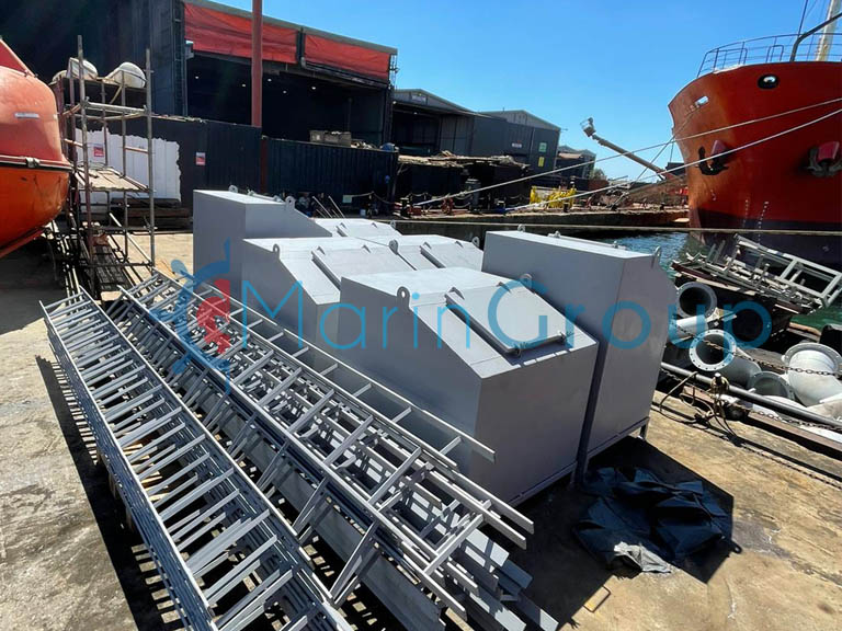 Fabrication of Garbage Container/Bin -Çöp Konteyner/Sandık İmalatı