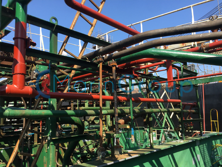 HP Pipe Line, Framo Line, Mooring/Windlass, Manifold Line, flanges & Fittings/Yüksek Basınç Boru Hattı, Framo Hattı, Bağlama/Irgat, Manifold Hattı, Flanş ve Bağlantıları
