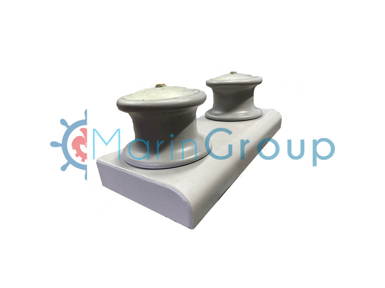 JIS F2014 Closed Type Fairlead Roller with 2(Two) Roller/Kapalı Tip İkili Döner Baba
