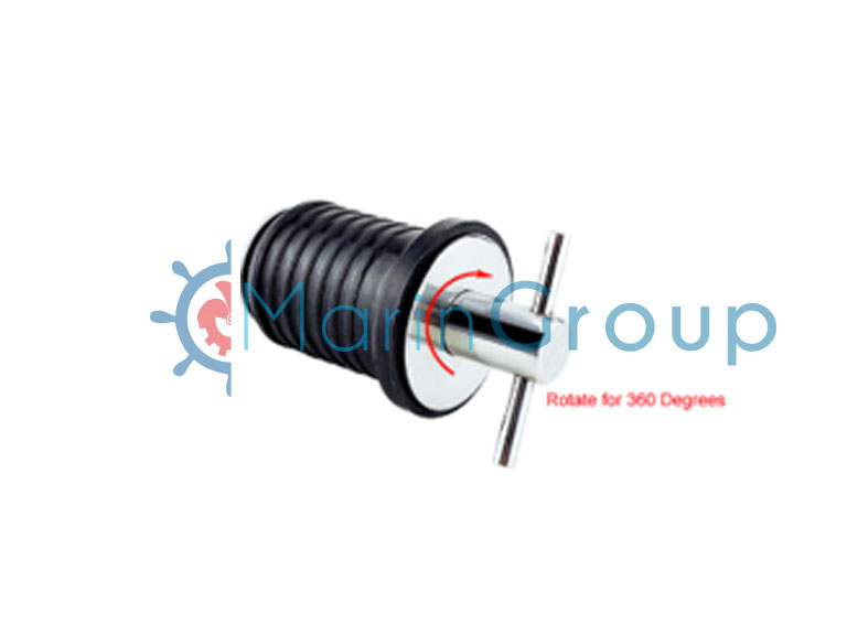 Twisted Lock Type St.steel Scupper/Drain Plugs/Çevirme Tip Frengi / Boşaltma Tapası 